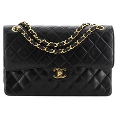 Chanel Vintage CC Chain Flap Bag Quilted Lambskin Medium