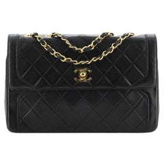 Chanel Vintage CC Chain Flap Bag Quilted Lambskin Medium