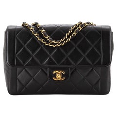Chanel Vintage CC Chain Flap Bag Quilted Lambskin Medium