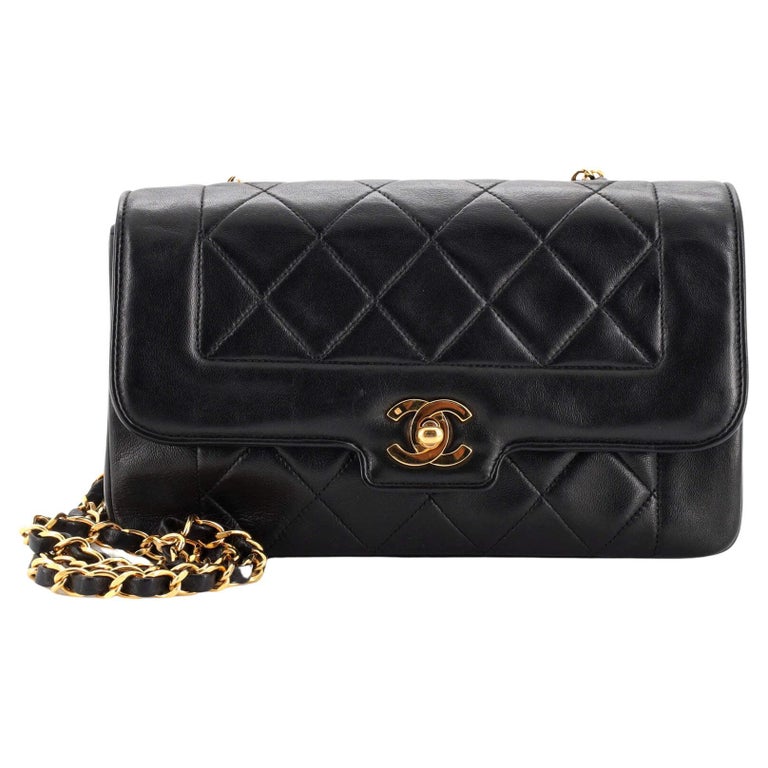 Navy Quilted Aged Glazed Calfskin Accordion Flap Gold Hardware, 2010-2011, Handbags & Accessories, The Chanel Collection, 2022