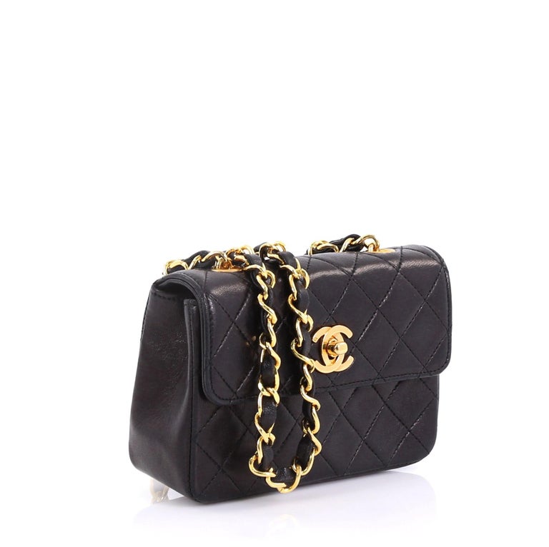 Chanel Extra Mini Flap Bag Black