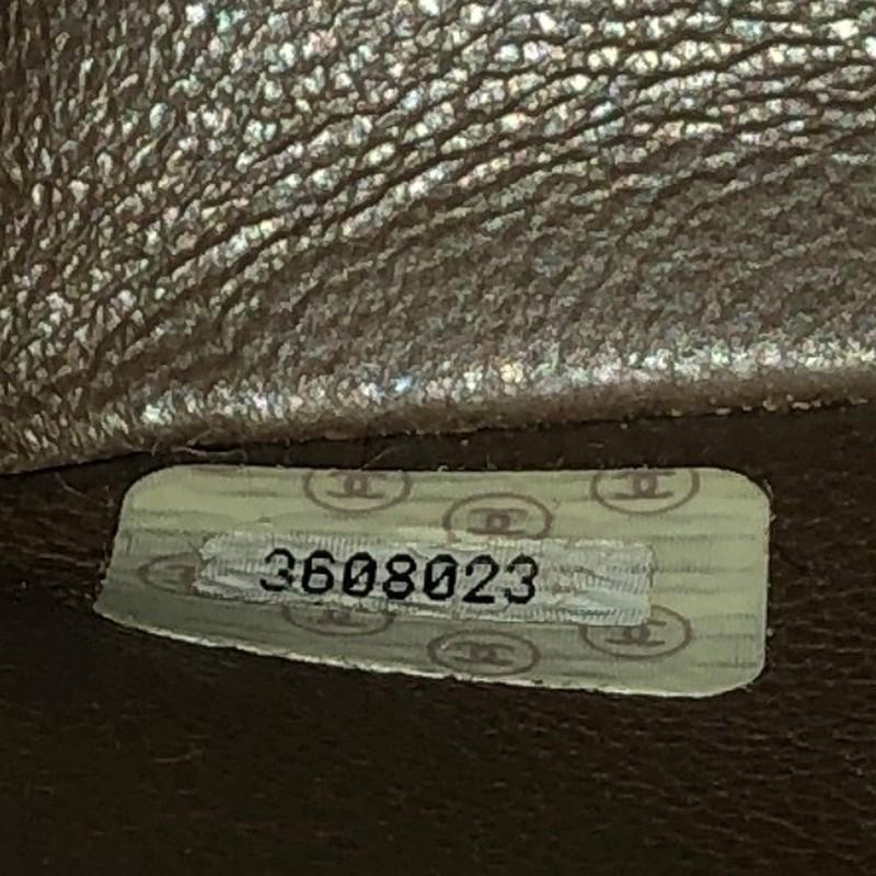 Chanel Vintage CC Chain Flap Bag Quilted Suede Medium 6