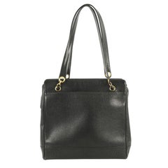 Chanel Vintage CC Chain Tote Caviar Medium