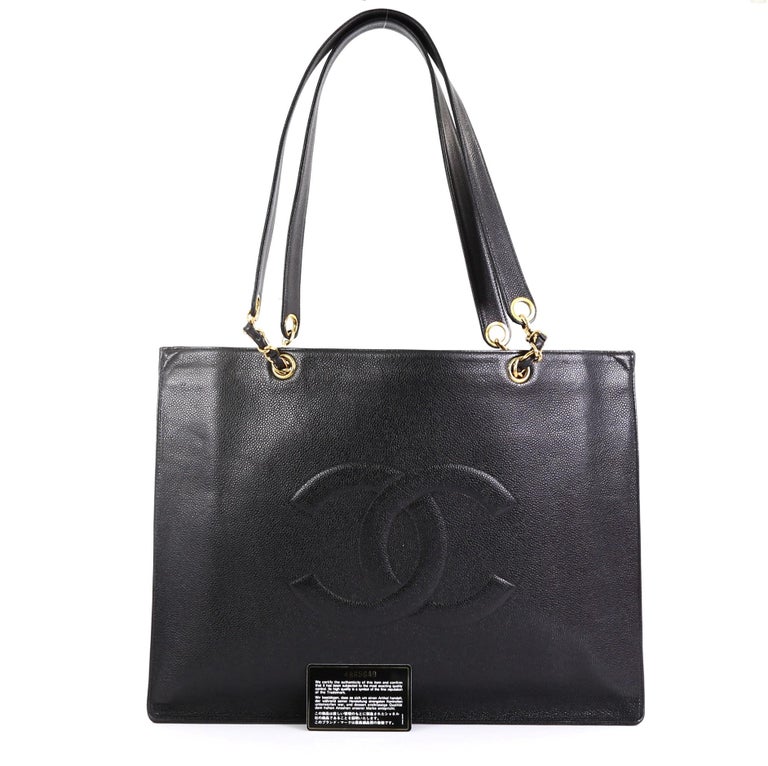 chanel cc chain tote