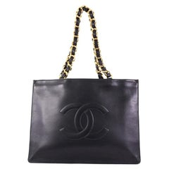 Chanel Vintage CC Chain Tote Lambskin XL