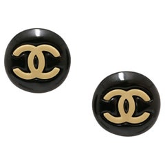 Chanel Vintage CC Clip-ons