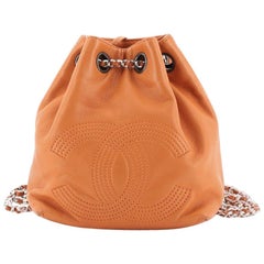 Chanel Vintage CC Drawstring Backpack Lambskin Small Chanel Vintage CC Drawstring Backpack Lambskin Small