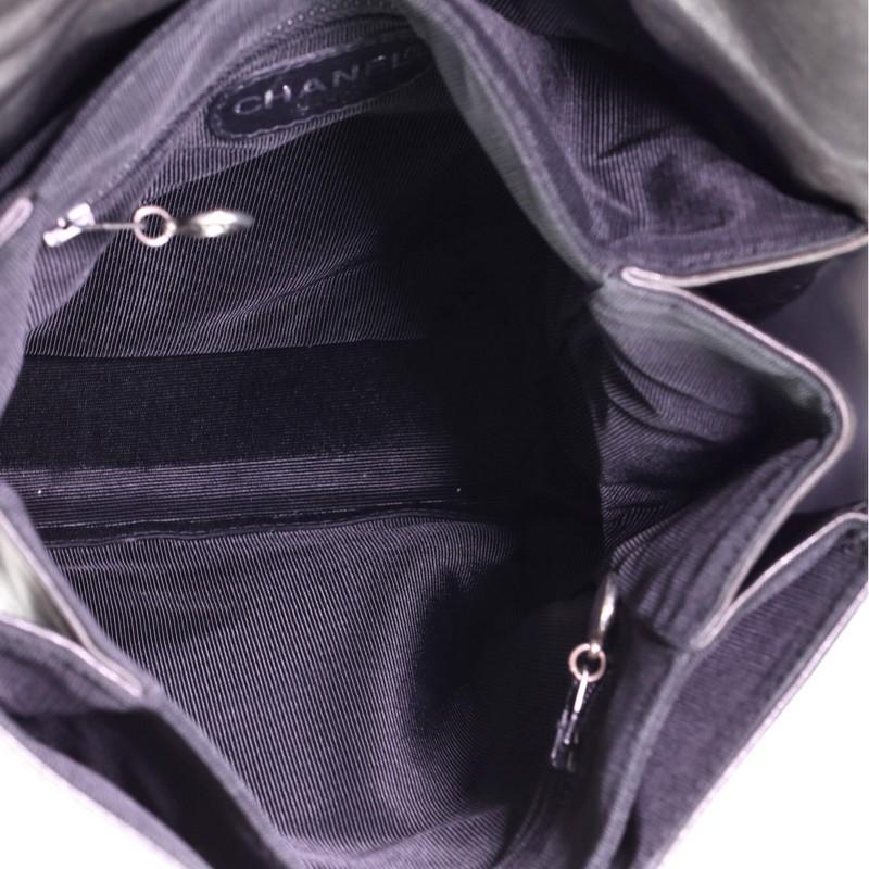 Women's or Men's Chanel Vintage CC Flap Backpack Leather Medium