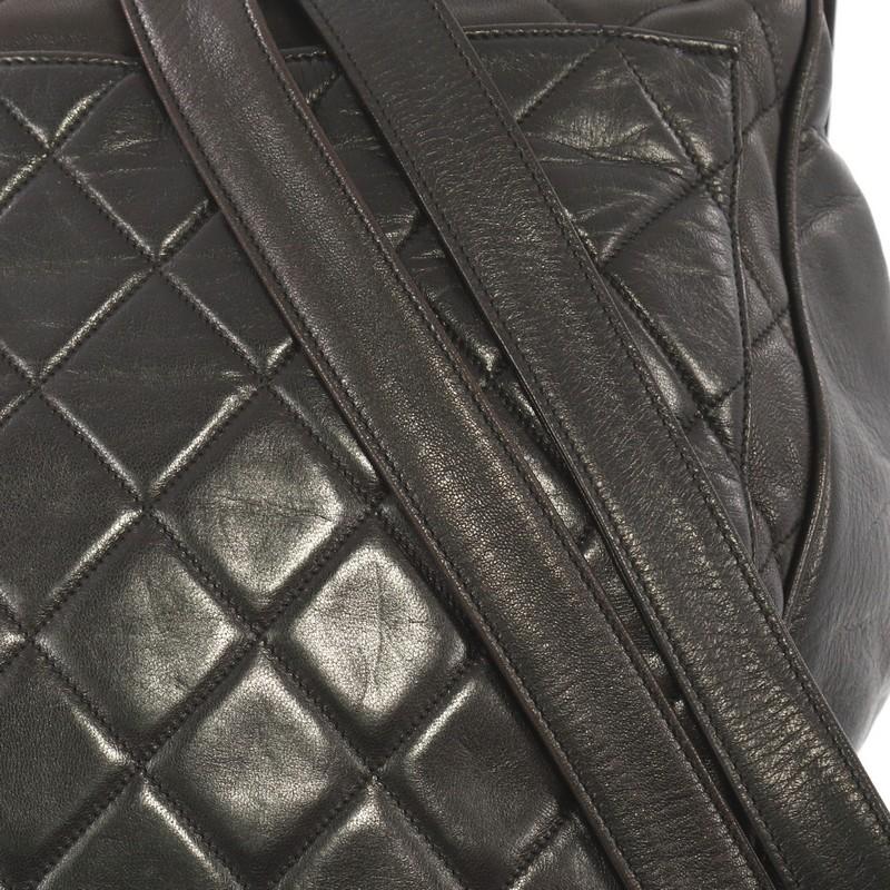 Chanel Vintage CC Flap Backpack Quilted Lambskin Medium 1