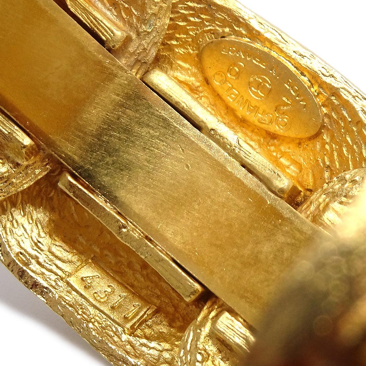 chanel gold cuff bracelet