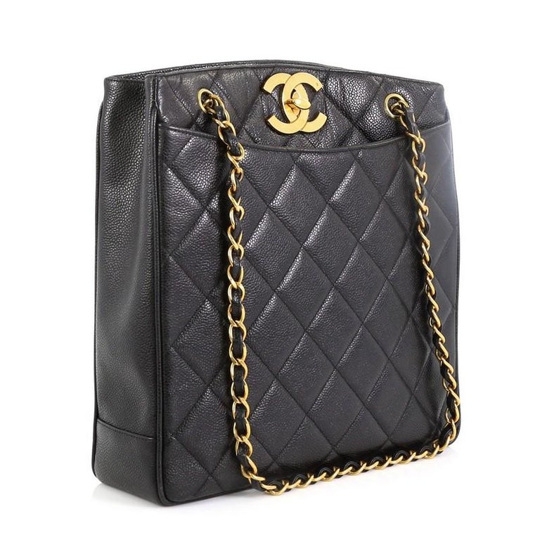 chanel cc chain tote