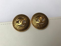 Chanel Vintage "CC" Logo Clip Ons