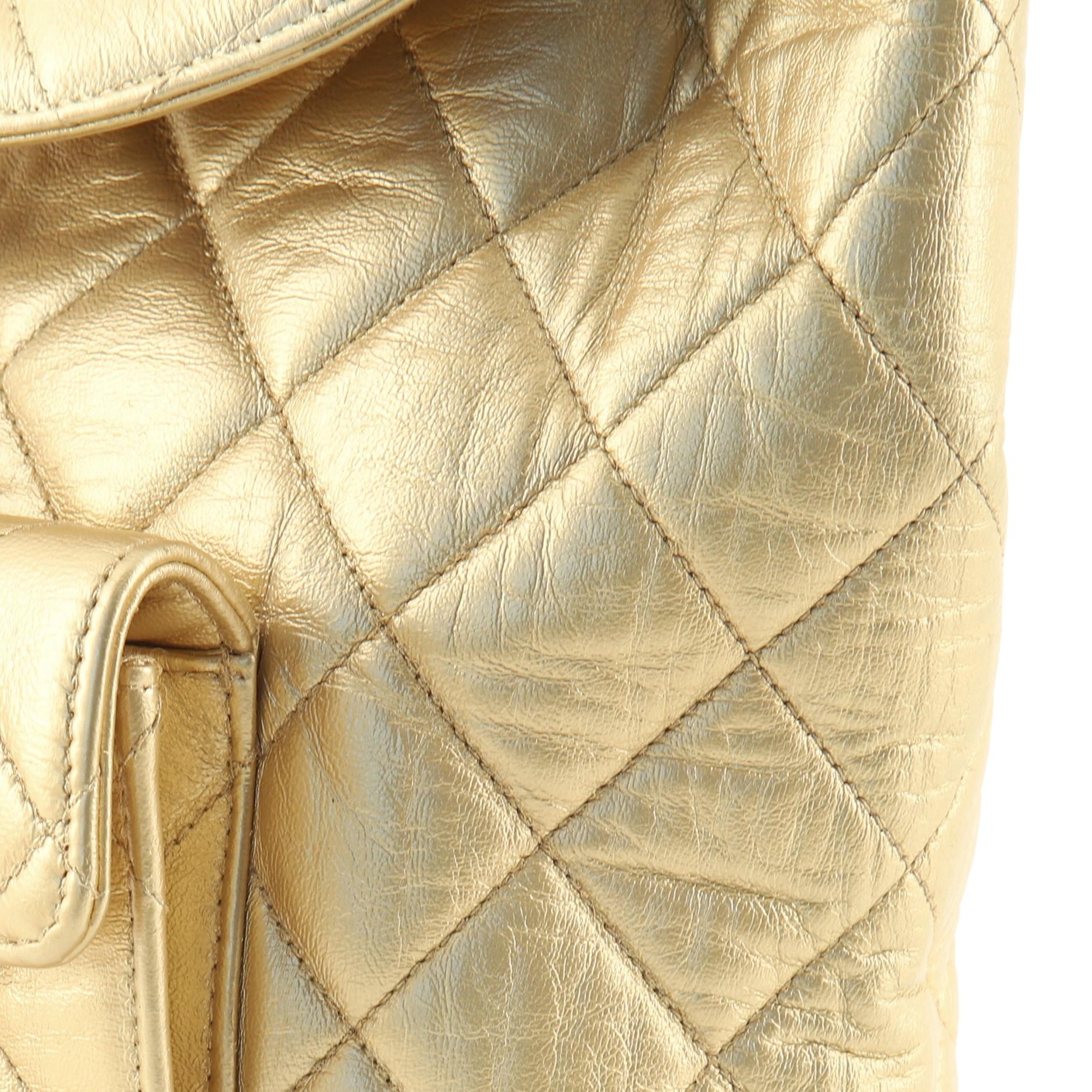 Chanel Vintage CC Pocket Backpack Quilted Lambskin Small 3