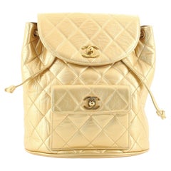 Chanel Vintage CC Pocket Backpack Quilted Lambskin Small