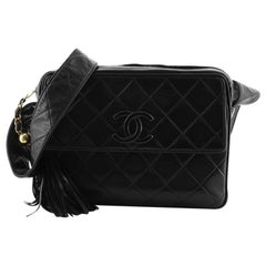 Chanel Vintage CC Pocket Camera Shoulder Bag Quilted Lambskin Medium