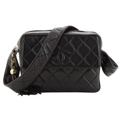 Chanel Vintage CC Pocket Camera Shoulder Bag Quilted Lambskin Medium