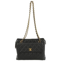 Chanel Vintage CC Shopping Tote Quilted Caviar Medium Chanel Vintage CC Shopping Tote Quilted Caviar Medium