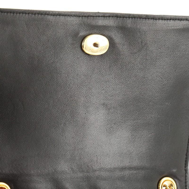 Chanel Vintage CC Stitch Flap Bag Lizard Mini In Good Condition In NY, NY