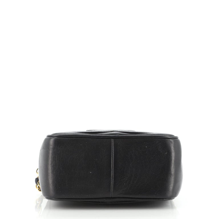 Chanel Vintage CC Tassel Camera Bag Lambskin Mini at 1stDibs
