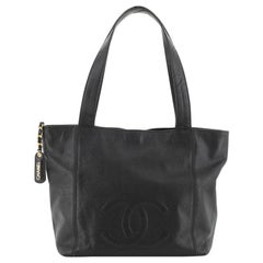 Chanel Vintage CC Zip Tote Caviar Small