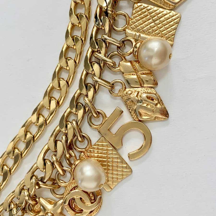 CHANEL Vintage Chain and Charms Necklace-Belt  6