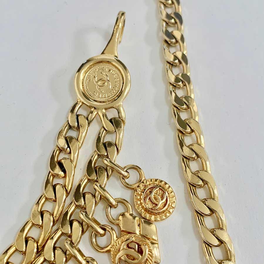 CHANEL Vintage Chain and Charms Necklace-Belt  1