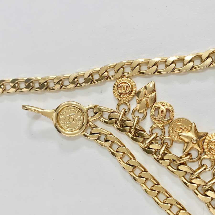 CHANEL Vintage Chain and Charms Necklace-Belt  5