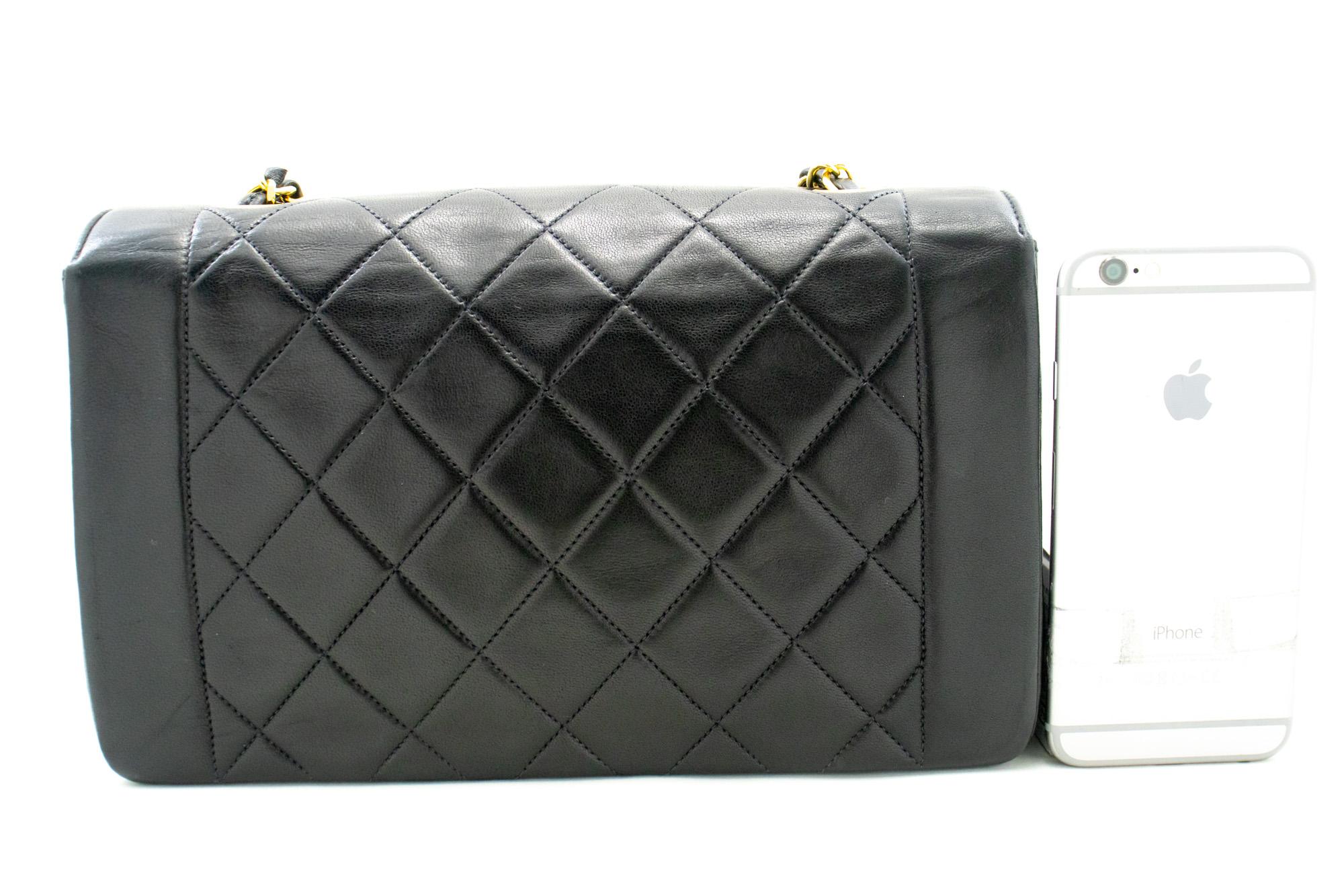 CHANEL Vintage Chain Shoulder Bag Single Flap Quilted Lambskin In Good Condition In Takamatsu-shi, JP