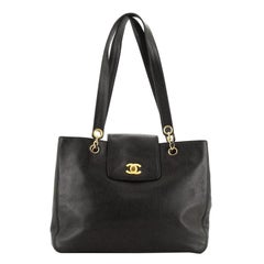 Chanel Vintage Chain Tote Quilted Caviar Small Chanel Vintage Chain Tote Quilted Caviar Small