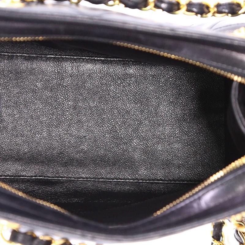 Chanel Vintage Chain Tote Quilted Lambskin Mini 1