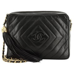 Chanel - Sac à appareil photo vintage à chevrons