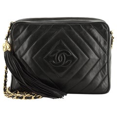 Chanel Vintage Chevron Camera Bag