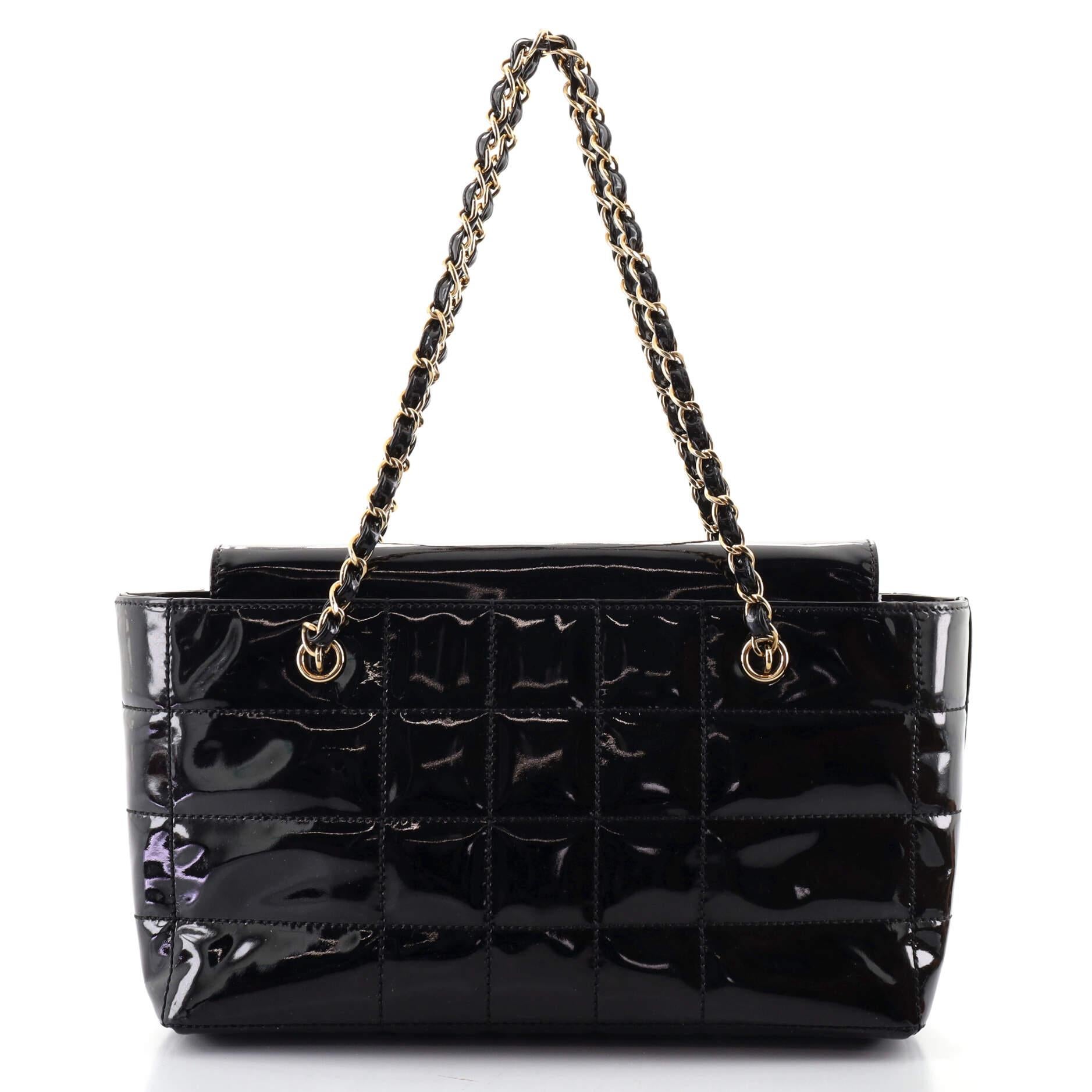 Chanel patent tote sales