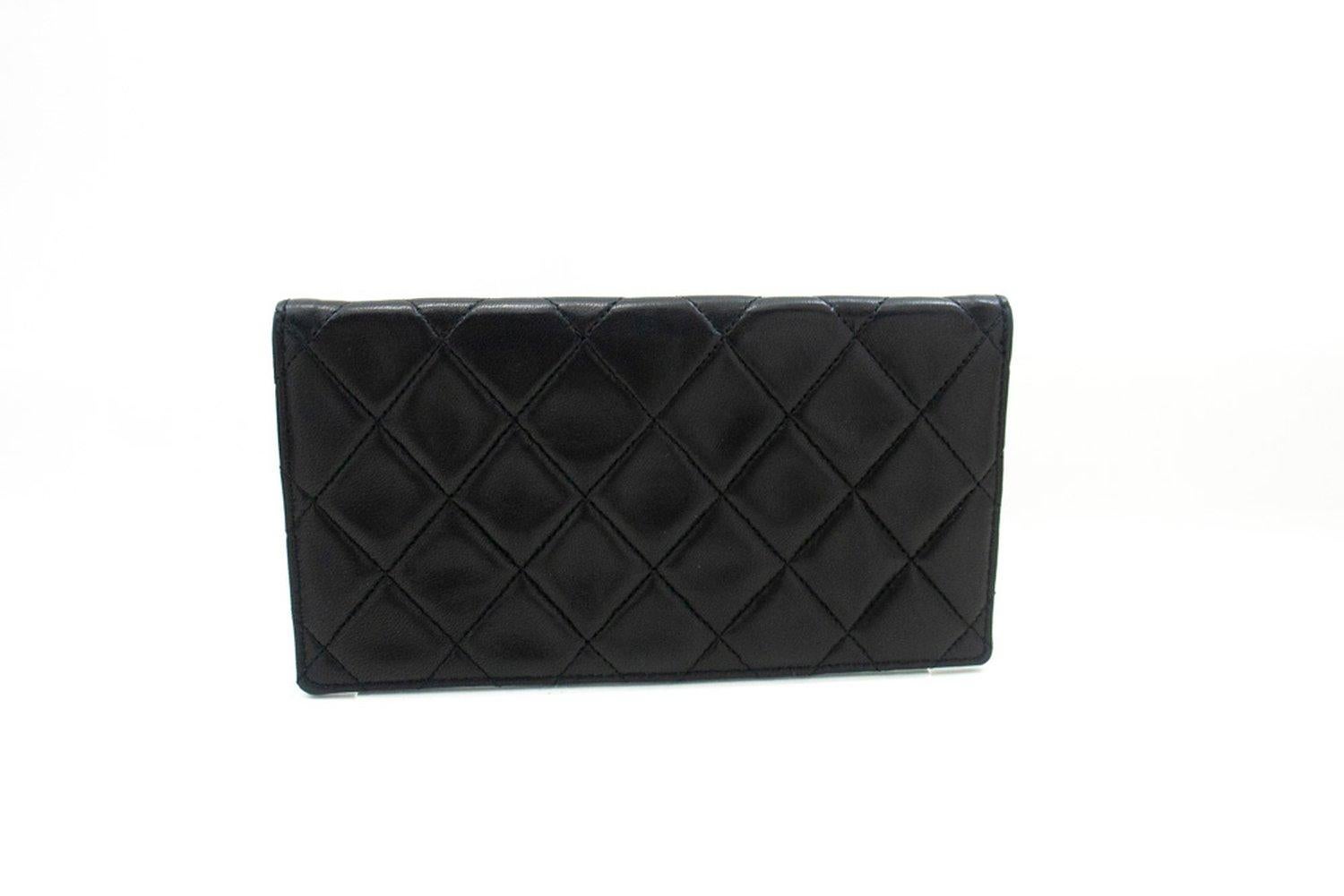 CHANEL Vintage Classic Chain Shoulder Bag Single Flap Quilted Lamb For Sale 14