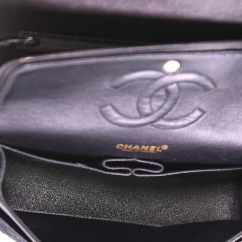 Chanel Vintage Classic Double Flap Bag Coco Pony Hair Medium 1