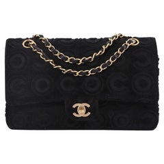 Chanel Vintage Classic Double Flap Bag Coco Pony Hair Medium