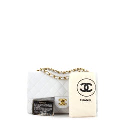 Chanel Vintage Classic Double Flap Bag Quilted Lambskin Medium