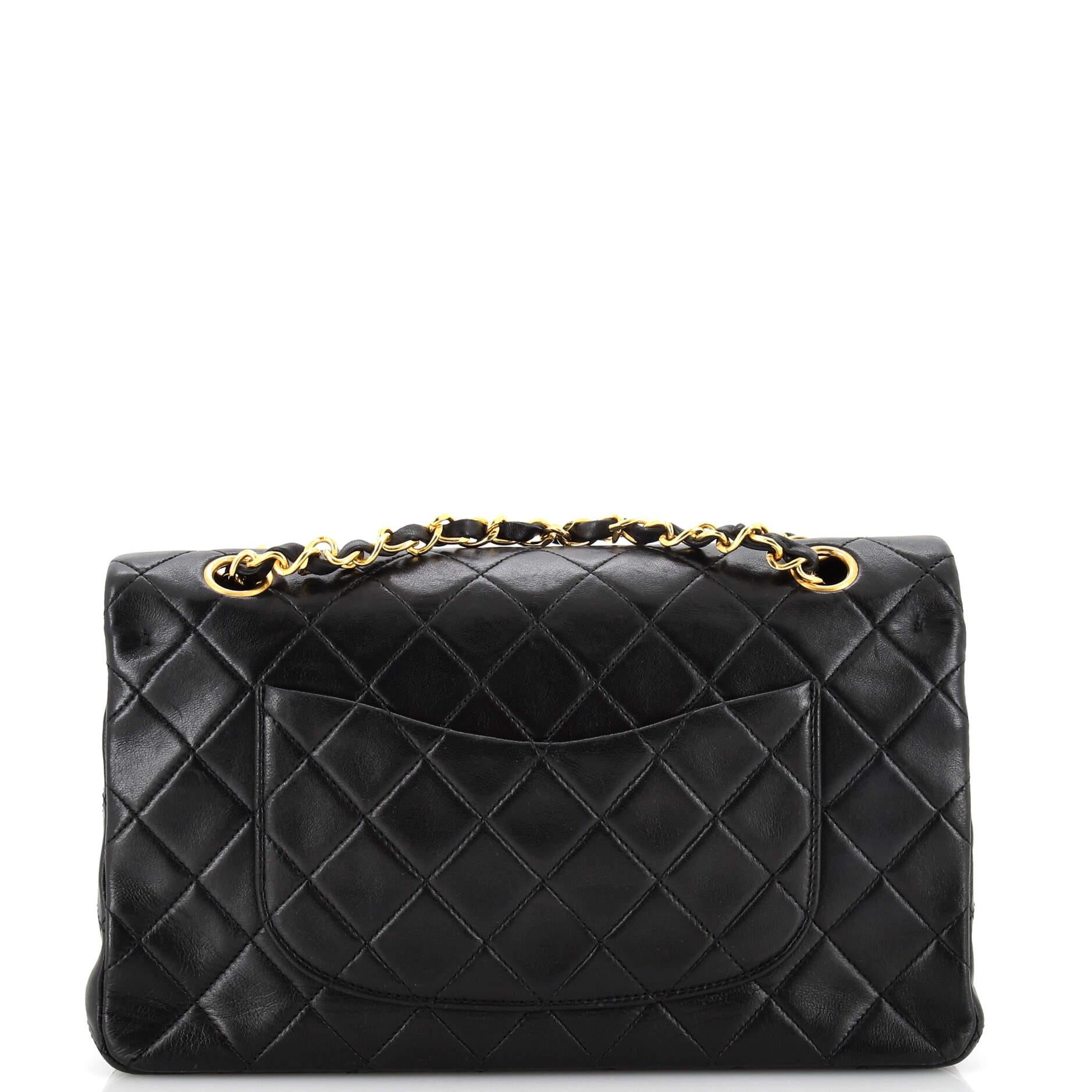 Chanel vintage classic double flap bag quilted lambskin medium new arrivals