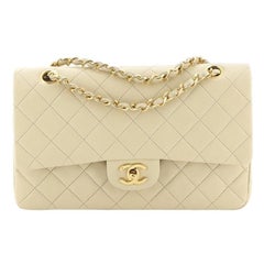 Chanel Vintage Classic Double Flap Bag Quilted Lambskin Medium