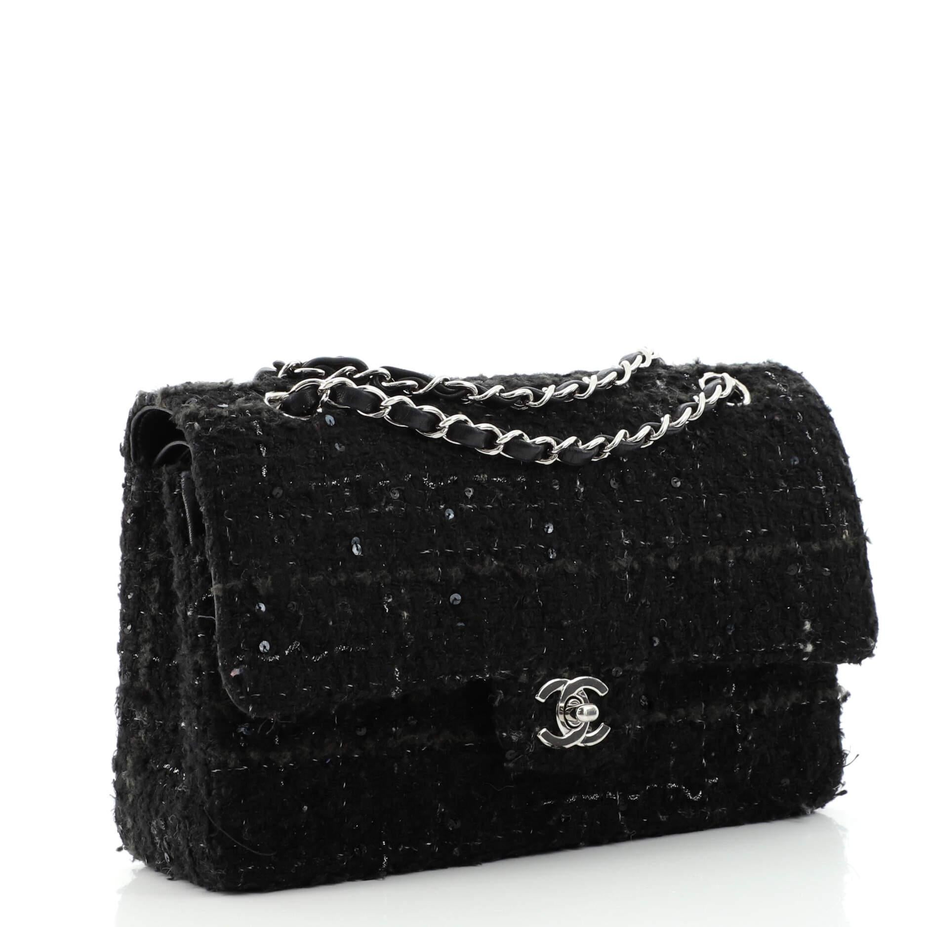 chanel vintage tweed bag