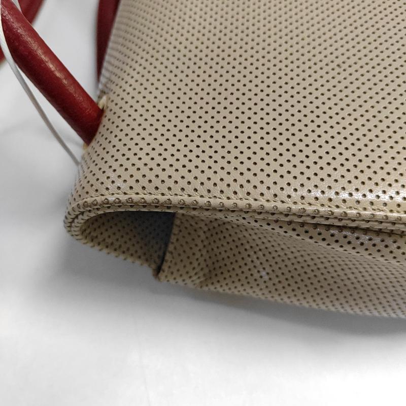 Chanel Vintage Classic Flap Perforated Leather and Leather Strap Bag, 2000-2002 2