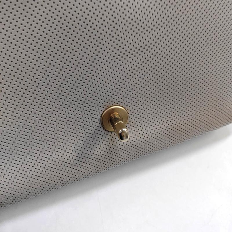 Chanel Vintage Classic Flap Perforated Leather and Leather Strap Bag, 2000-2002 3