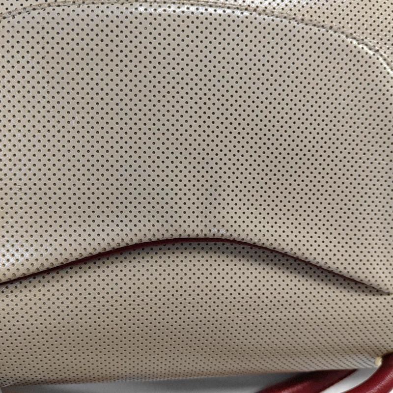 Chanel Vintage Classic Flap Perforated Leather and Leather Strap Bag, 2000-2002 4