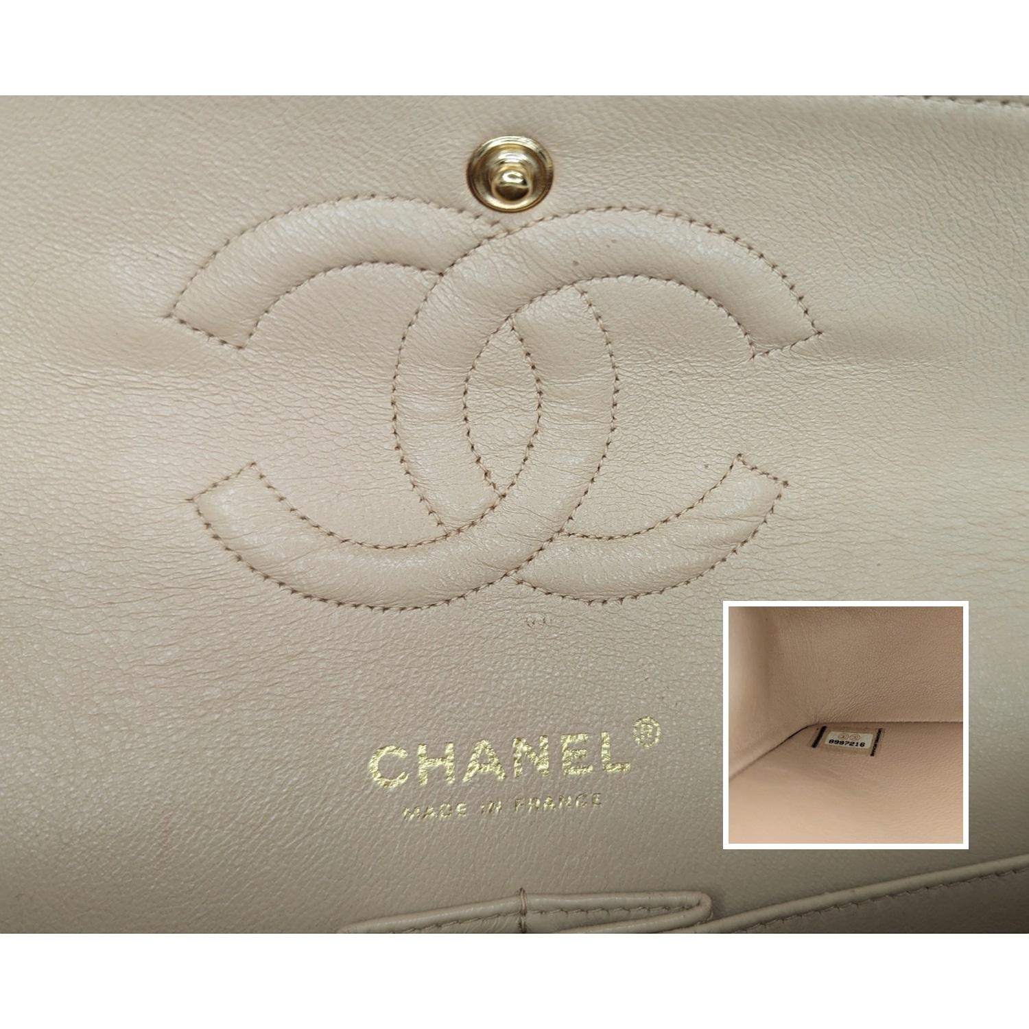 Chanel Vintage Classic Quilted Lambskin Medium Double Flap 4
