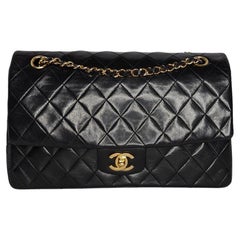 Chanel Retro Classic Quilted Lambskin Medium Single Flap with Wallet