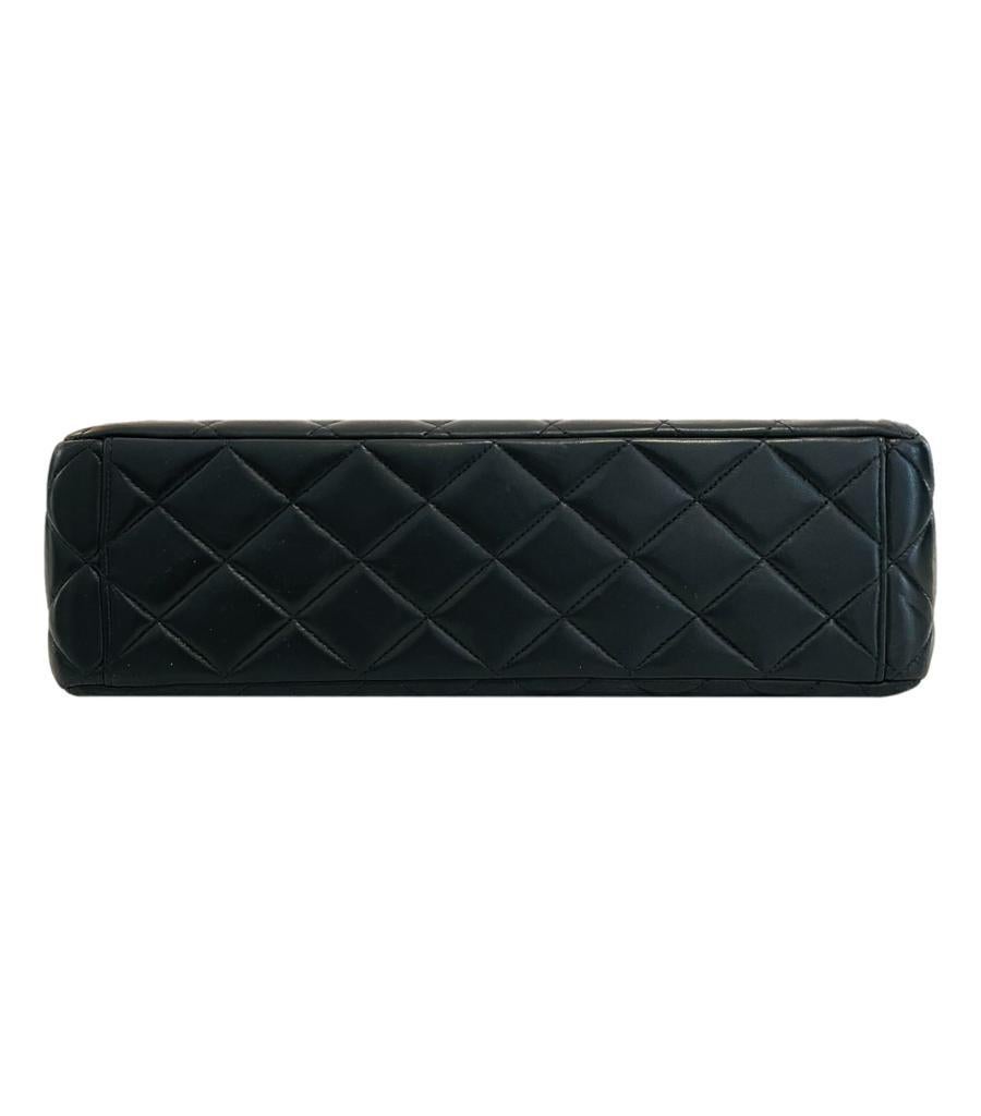 Chanel Vintage Classic Leather Quilted Flap Bag Pour femmes en vente