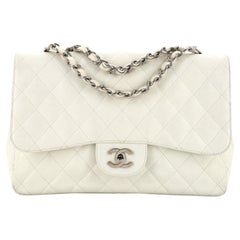 Chanel Vintage Classic Single Flap Bag Quilted Caviar Jumbo Chanel Vintage Classic Single Flap Bag Quilted Caviar Jumbo
