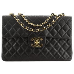 Chanel Vintage Classic Single Flap Bag Quilted Lambskin Maxi Chanel Vintage Classic Single Flap Bag Quilted Lambskin Maxi