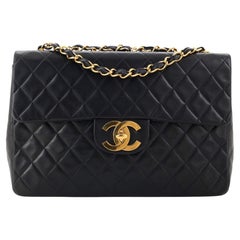 Chanel Vintage Classic Single Flap Bag Quilted Lambskin Maxi Chanel Vintage Classic Single Flap Bag Quilted Lambskin Maxi