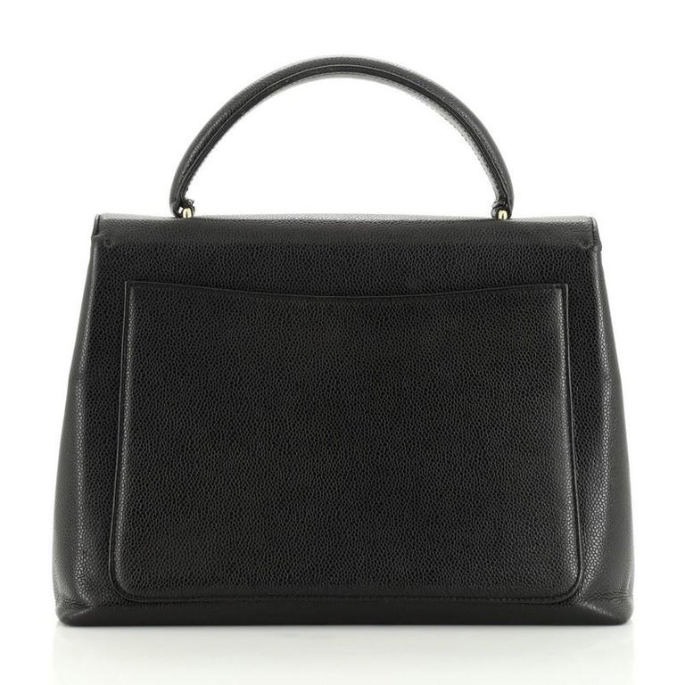 chanel classic flap with top handle